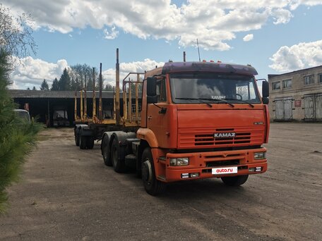 2007 КамАЗ 6460, оранжевый, 1200000 рублей, вид 2
