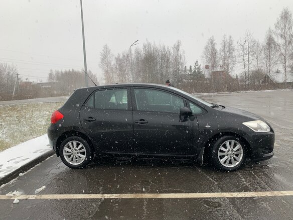 2007 Toyota Auris I, чёрный, 1000000 рублей - вид 3