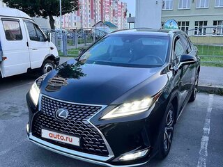 2019 Lexus RX 350 IV Рестайлинг, чёрный, 4643557 рублей, вид 3