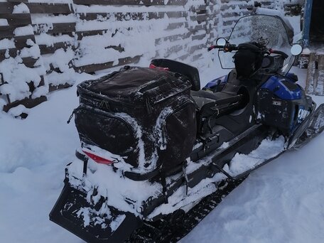 2014 BRP Lynx 69 Yeti Army, синий, 1450000 рублей, вид 2