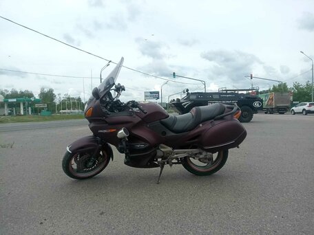 1999 Honda NT650V Deauville, пурпурный, 360000 рублей, вид 3