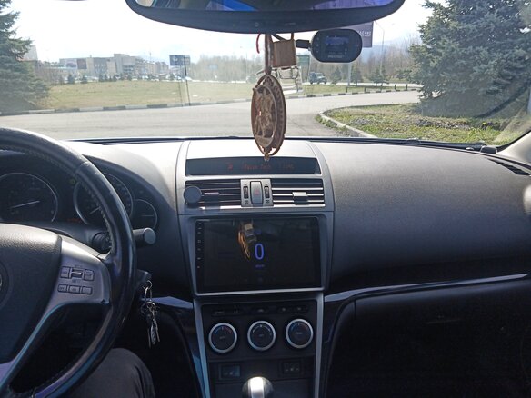 2008 Mazda 6 II (GH), фиолетовый, 690000 рублей - вид 5