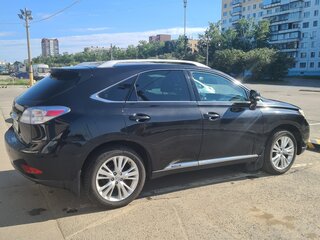 2011 Lexus RX 450h III, чёрный, 1930000 рублей, вид 3