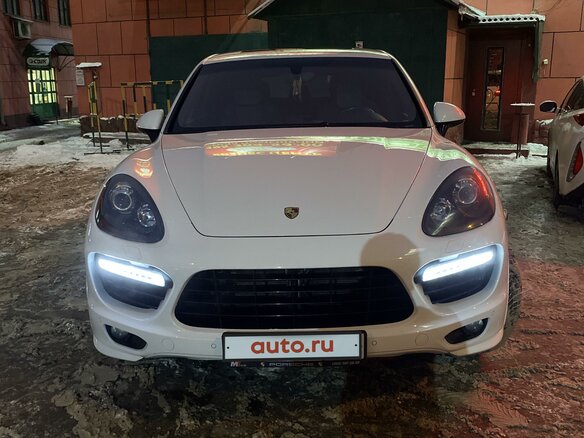 2013 Porsche Cayenne S Diesel II (958), белый - вид 1