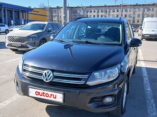 2014 Volkswagen Tiguan I Рестайлинг, чёрный, 1400000 рублей, вид 1