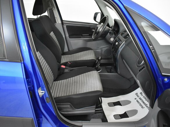 2011 Suzuki SX4 I (Classic) Рестайлинг, синий - вид 10
