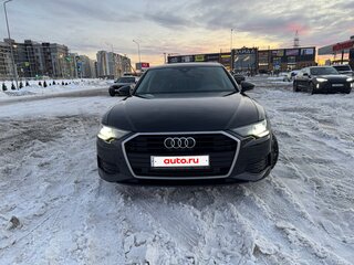 2020 Audi A6 40 TFSI V (C8), чёрный, 3750000 рублей, вид 4