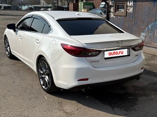 2016 Mazda 6 III (GJ) Рестайлинг, белый, 1150000 рублей, вид 3