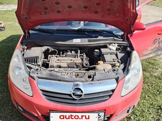 2008 Opel Corsa D, красный, 195000 рублей, вид 4