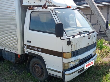 1991 Isuzu Elf (N-series), белый, 750000 рублей, вид 3