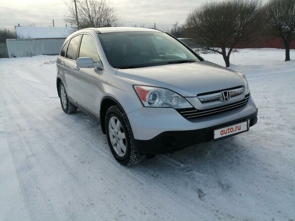 2008 Honda CR-V III, серебристый - вид 4