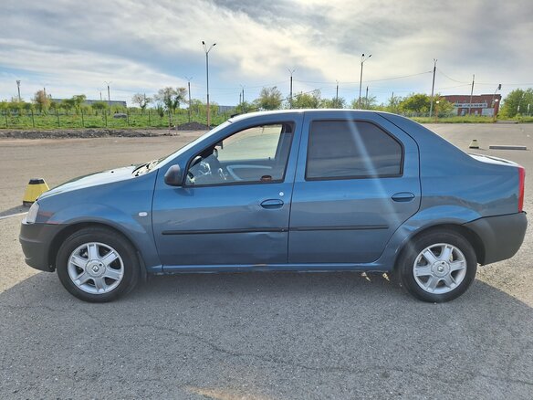 2013 Renault Logan I Рестайлинг, синий, 470000 рублей - вид 15