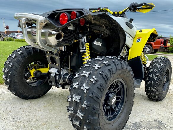 2019 BRP Can-Am Renegade 1000, жёлтый - вид 3