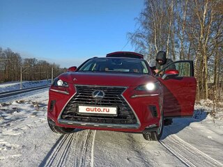 2021 Lexus NX 300 I Рестайлинг, красный, 3806000 рублей, вид 3