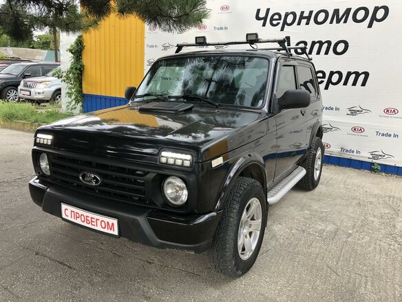 2017 Lada (ВАЗ) 2121 (4x4) Urban I Рестайлинг, чёрный - вид 1