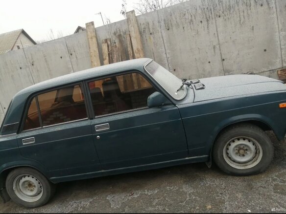 2003 Lada (ВАЗ) 2107, синий, 165000 рублей - вид 1