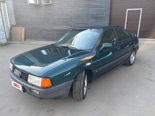 1991 Audi 80 IV (B3), зелёный, 450000 рублей, вид 1