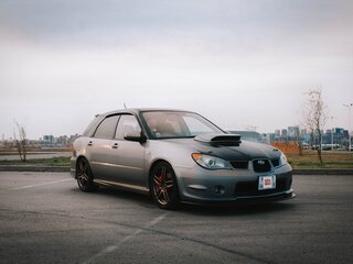 2007 Subaru Impreza WRX II Рестайлинг 2, серый, 669000 рублей, вид 2