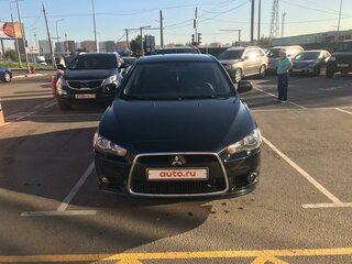 2013 Mitsubishi Lancer X Рестайлинг, чёрный, 1500000 рублей, вид 2
