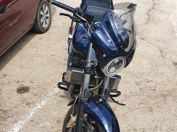 2007 Suzuki GSX 1400, синий - вид 23