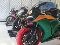 2009 Honda CBR 1000 RR/RA Fireblade, зелёный, 390000 рублей - вид 1