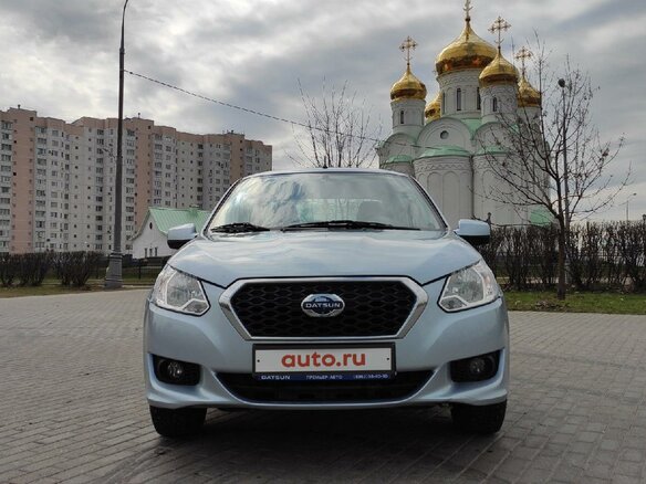 2015 Datsun on-DO I, голубой - вид 1