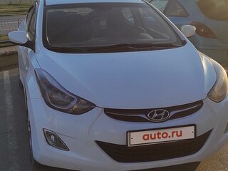 2014 Hyundai Elantra V (MD) Рестайлинг, белый, 800000 рублей, вид 2