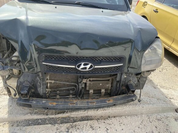 2007 Hyundai Tucson I, зелёный, 550000 рублей