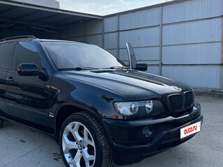 2001 BMW X5 4.4i I (E53), чёрный, 700000 рублей, вид 2
