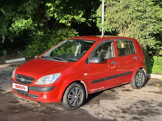 2008 Hyundai Getz I Рестайлинг, красный, 370000 рублей, вид 1