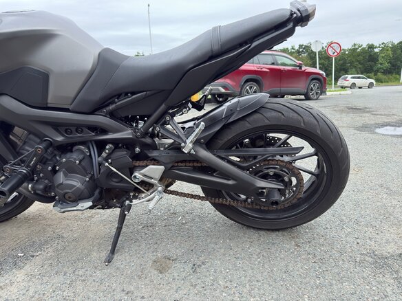 2014 Yamaha MT-09 (FZ-09), серый, 750000 рублей - вид 1