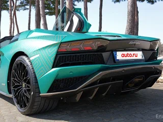 2021 Lamborghini Aventador I Рестайлинг, синий, 47171595 рублей, вид 4