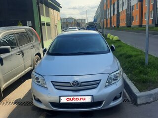 2007 Toyota Corolla X (E140, E150), серебристый, 525000 рублей, вид 2