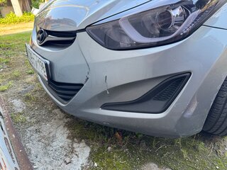 2014 Hyundai Elantra V (MD) Рестайлинг, серый, 840000 рублей, вид 5