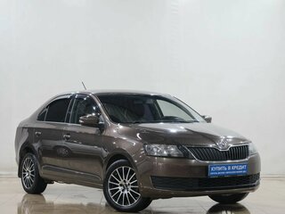 2018 Skoda Rapid I Рестайлинг, коричневый, 919000 рублей, вид 1