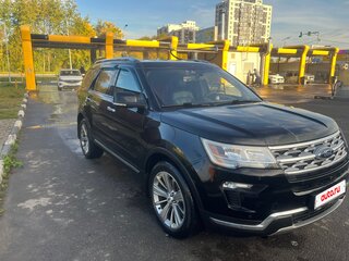 2019 Ford Explorer V Рестайлинг 2, чёрный, 2800000 рублей, вид 4