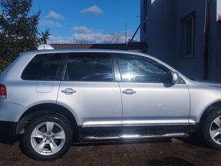 2004 Volkswagen Touareg I, серебристый, 839000 рублей, вид 4