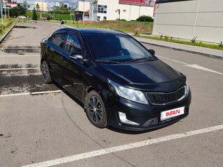 2012 Kia Rio 4-speed III, чёрный, 749000 рублей, вид 2
