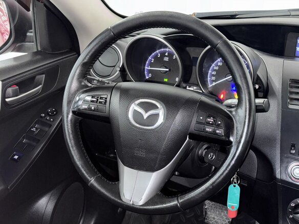 2012 Mazda 3 II (BL) Рестайлинг, красный, 1175000 рублей - вид 8