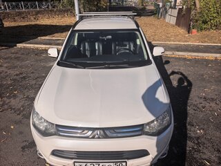 2013 Mitsubishi Outlander III, белый, 1050000 рублей, вид 4