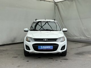 2016 Lada (ВАЗ) Kalina Cross II, белый, 580000 рублей, вид 3