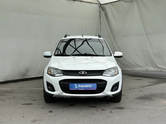 2016 Lada (ВАЗ) Kalina Cross II, белый, 580000 рублей - вид 3