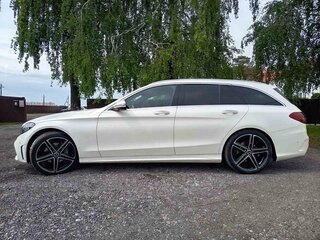 2021 Mercedes-Benz C-Класс 200 d IV (W205) Рестайлинг, белый, 2600000 рублей, вид 5