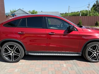 2015 Mercedes-Benz GLE Coupe 450 AMG I (C292), красный, 4400000 рублей, вид 4