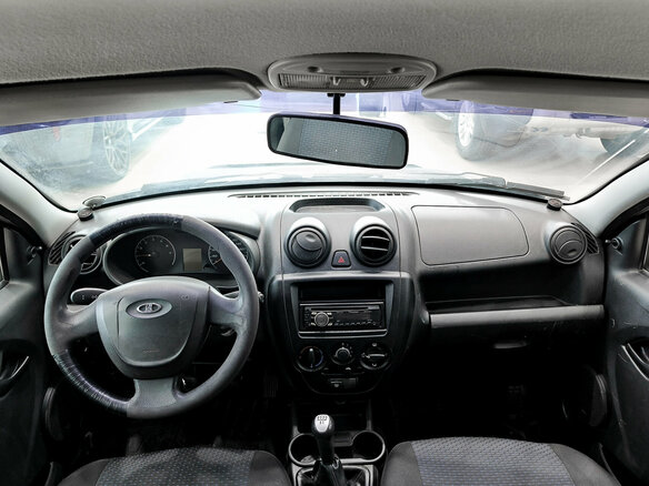 2012 Lada (ВАЗ) Granta I, чёрный, 180000 рублей - вид 13