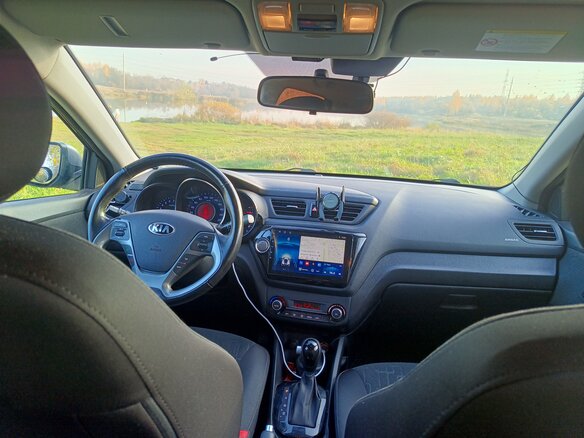 2017 Kia Rio III Рестайлинг, серый, 1269000 рублей - вид 19