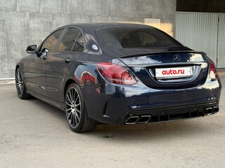 2017 Mercedes-Benz C-Класс 200 IV (W205), синий, 2350000 рублей, вид 4