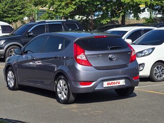 2018 Hyundai Accent IV, серебристый, 1450000 рублей, вид 4