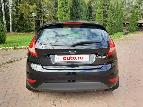 2012 Ford Fiesta Mk6, чёрный - вид 6
