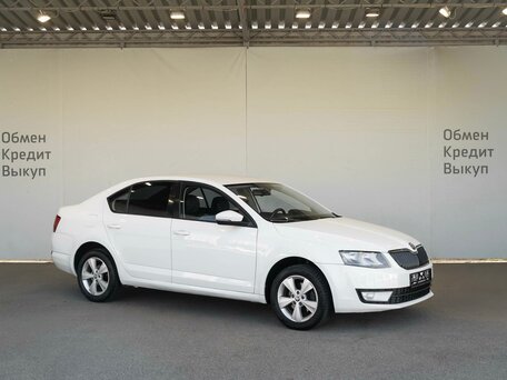 2014 Skoda Octavia III (A7), белый, 1149000 рублей, вид 2